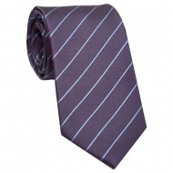 Corbata 100% seda jacquard LAMBERTTI,azu